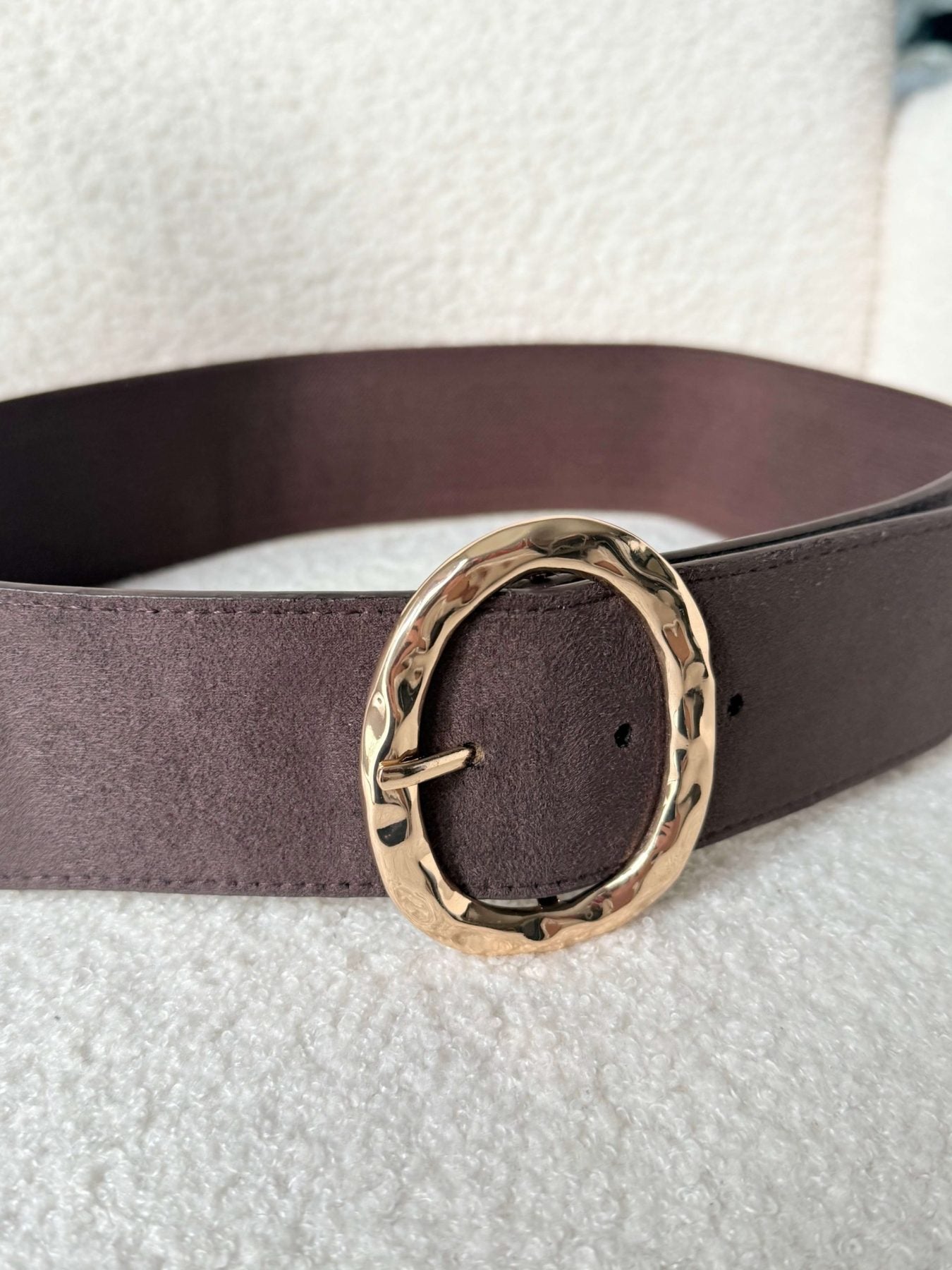 Ceinture marron - Taille Plus