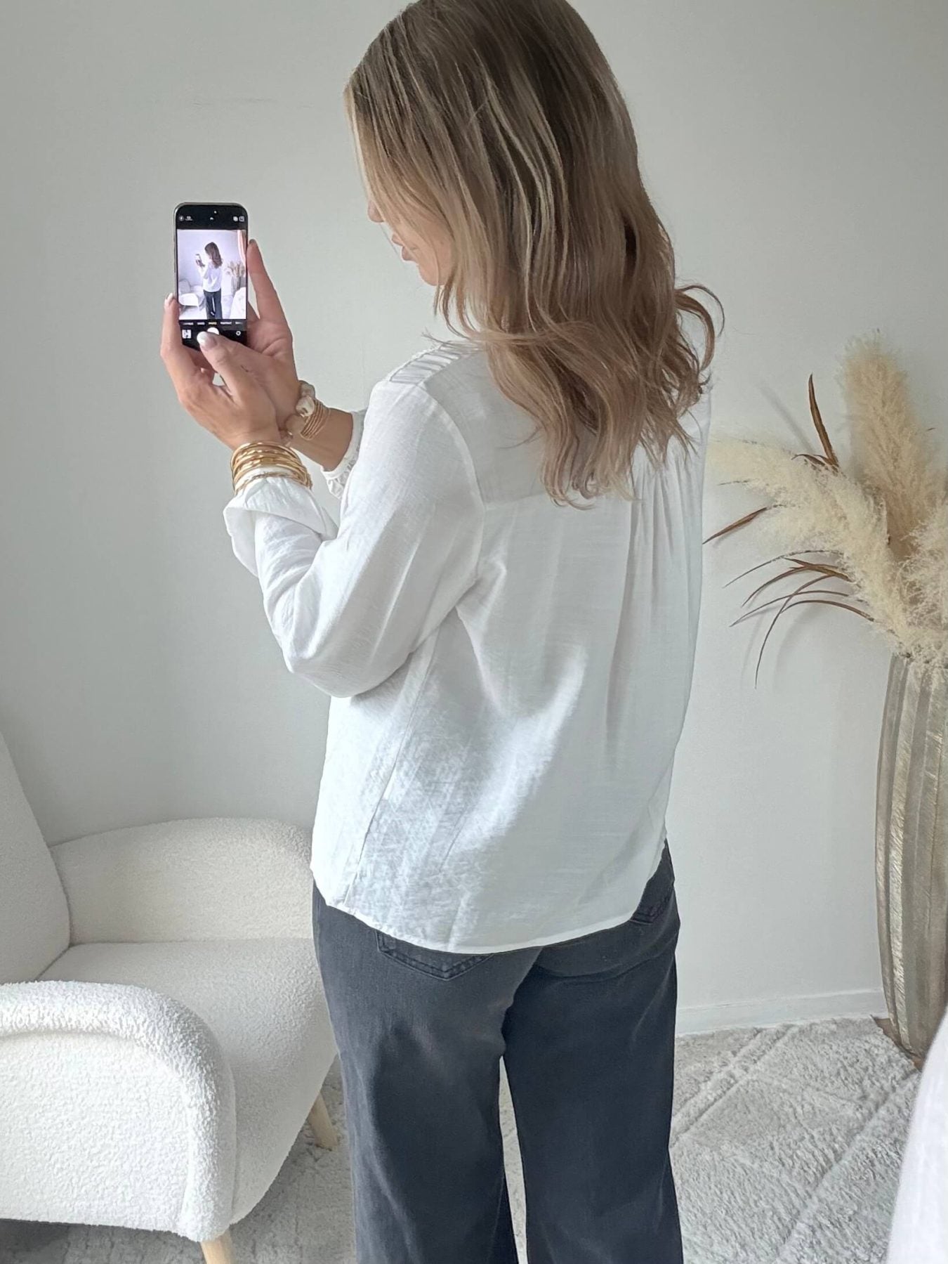 Chemise blanche - Adèle