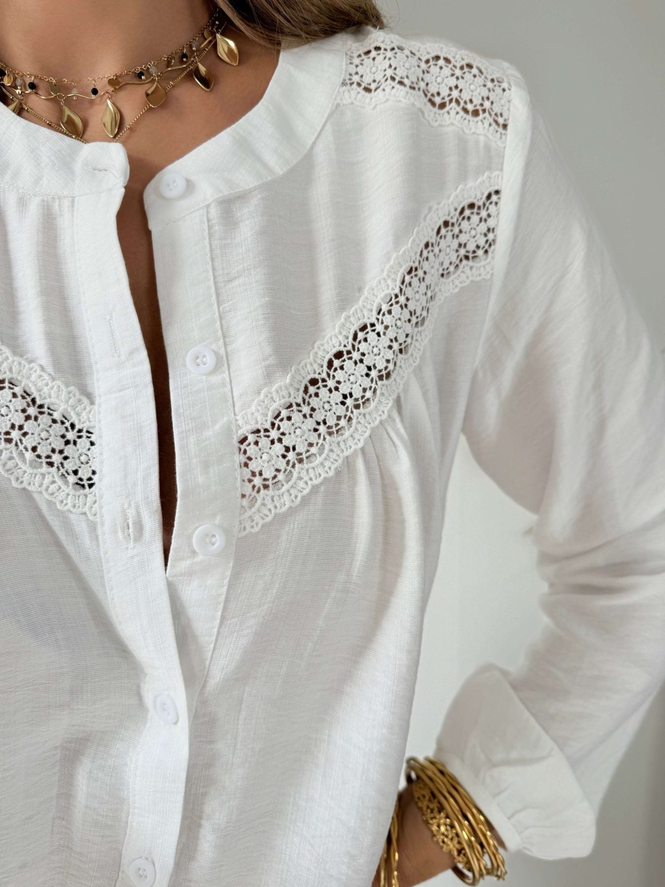 Chemise blanche - Adèle