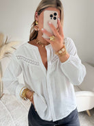 Chemise blanche - Adèle