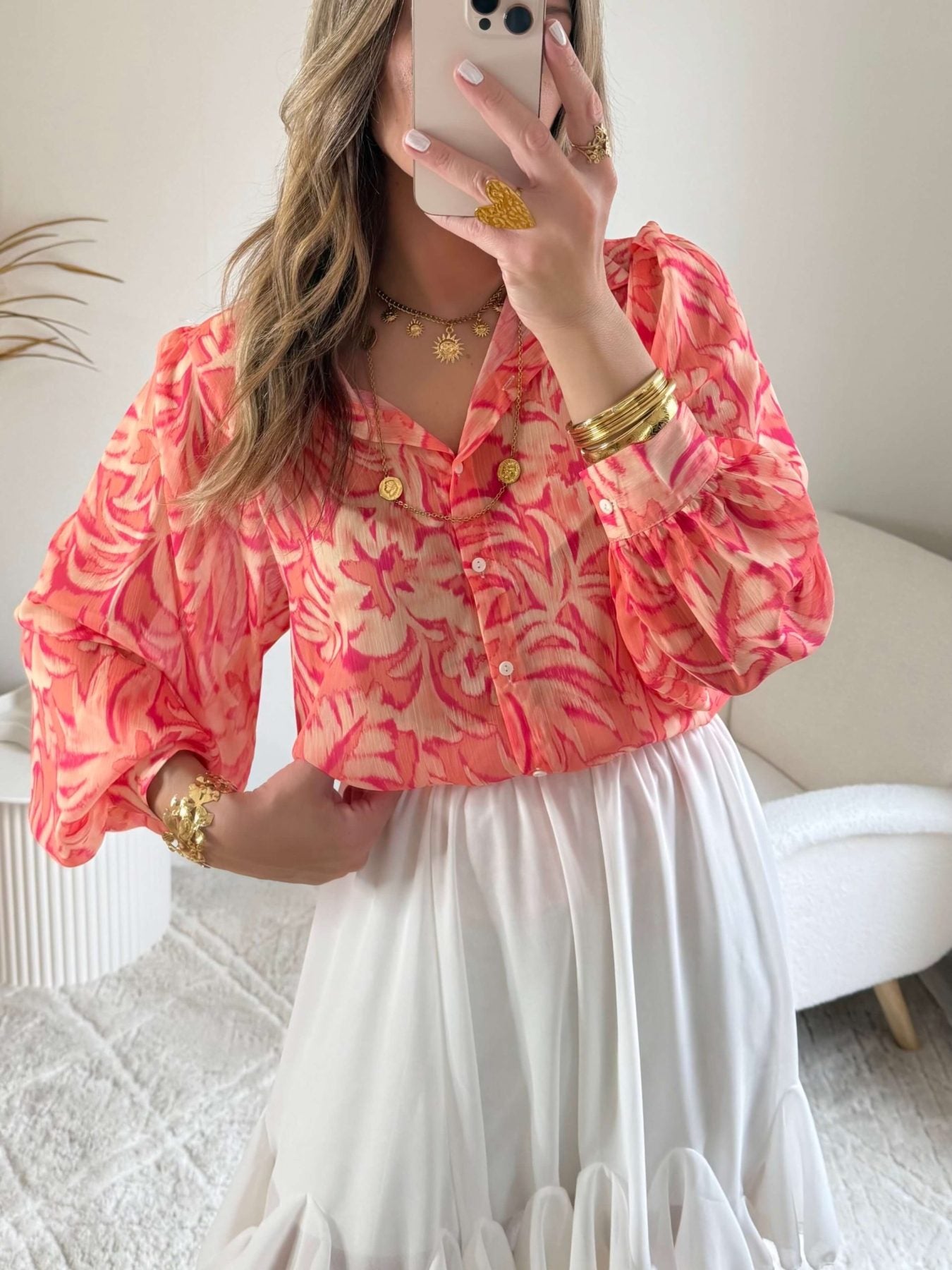 Chemisier imprimé - Lisa