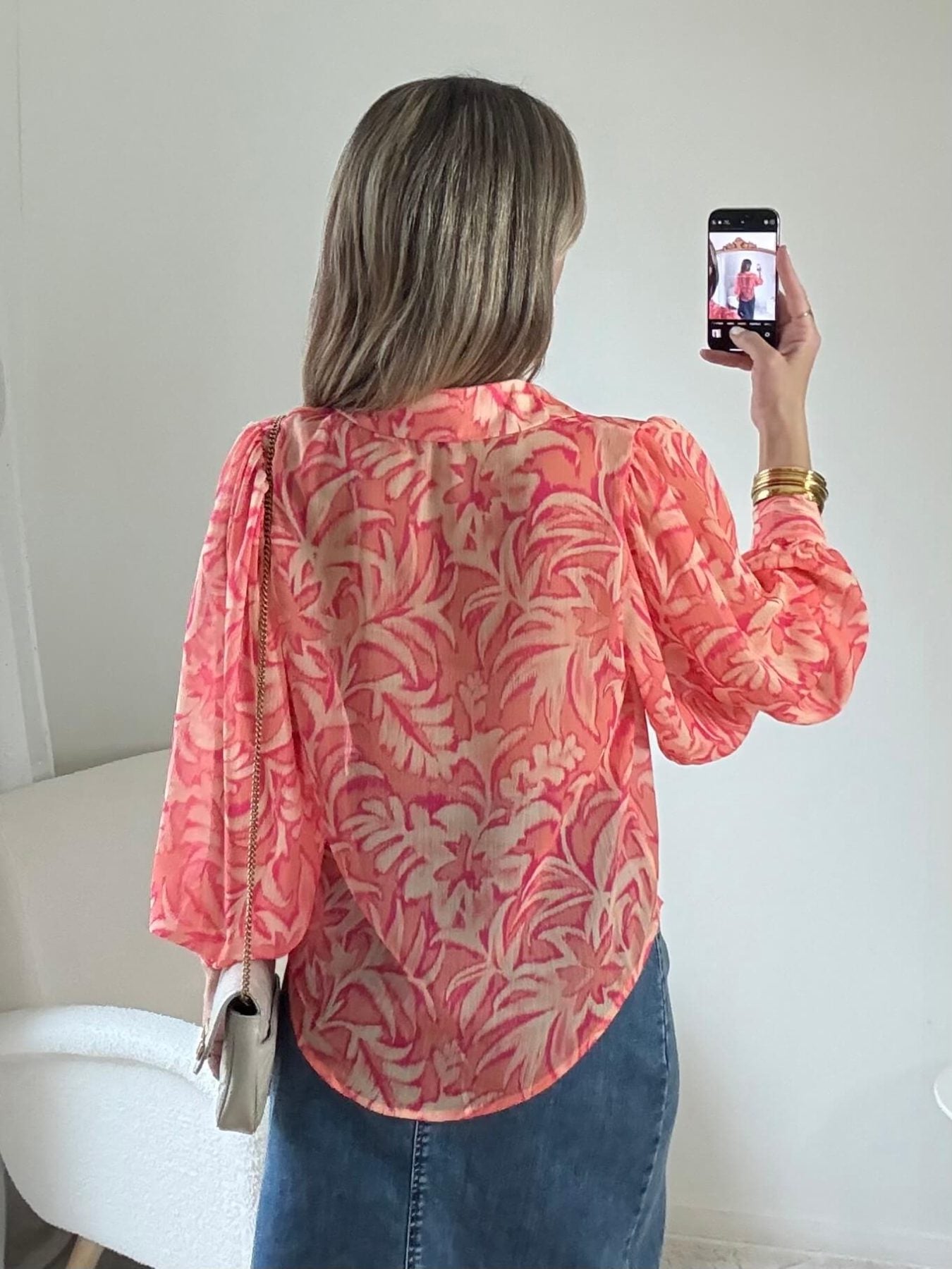 Chemisier imprimé - Lisa