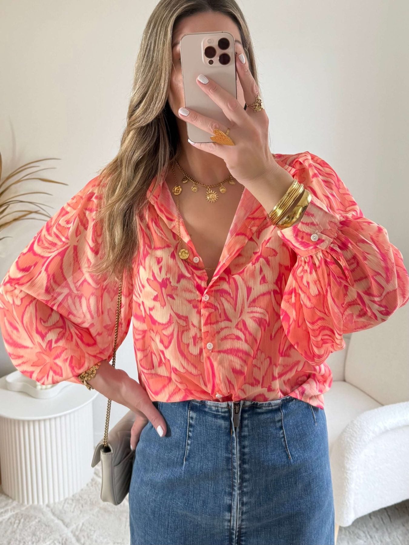 Chemisier imprimé - Lisa