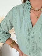 Chemisier vert d'eau - Lioré