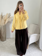 Chemisier jaune - Lioré