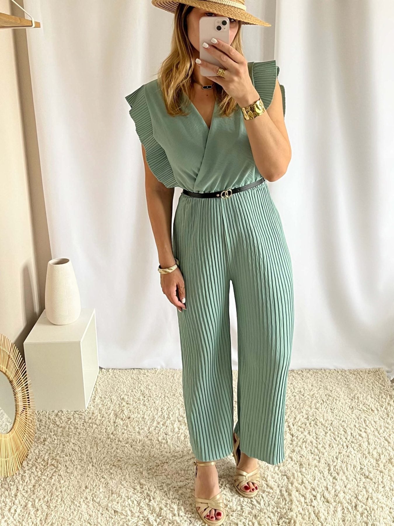 Combinaison vert d'eau - Lola