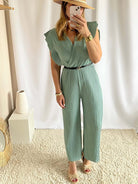 Combinaison vert d'eau - Lola