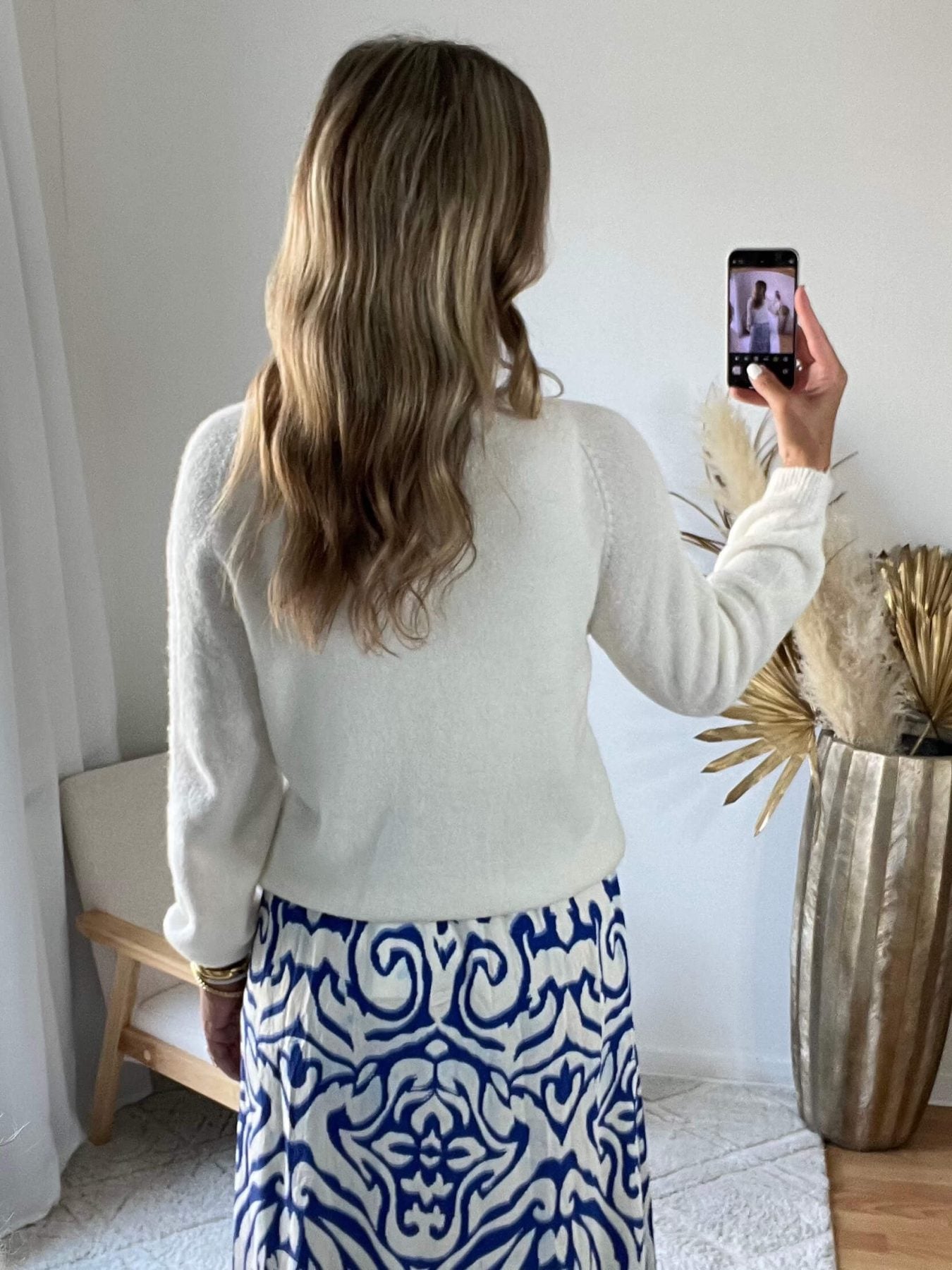 Gilet blanc - Célia