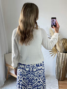 Gilet blanc - Célia