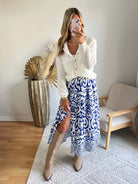 Gilet blanc - Célia