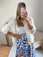 Gilet blanc - Célia