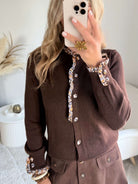 Gilet marron - Arlo
