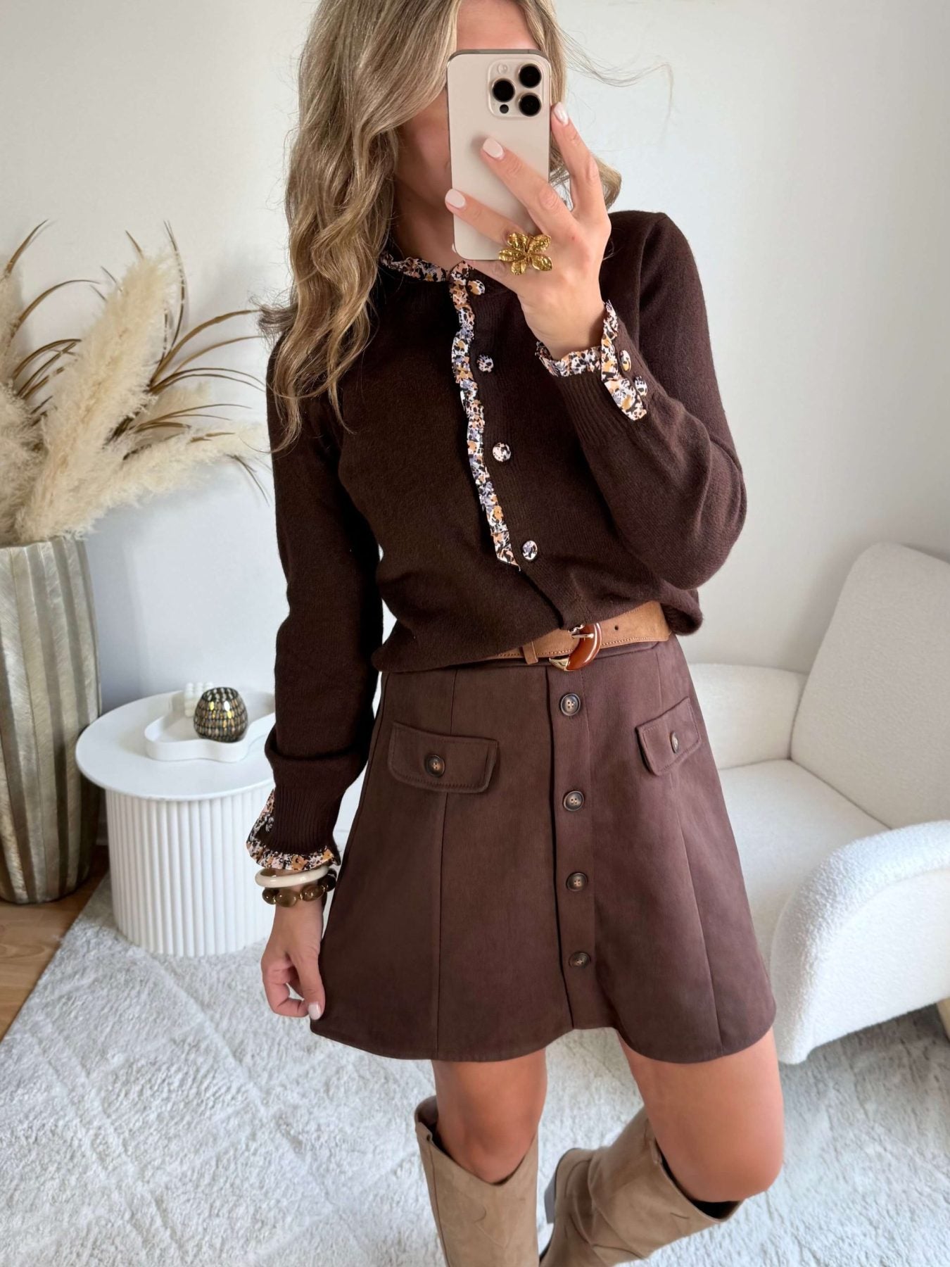 Gilet marron - Arlo