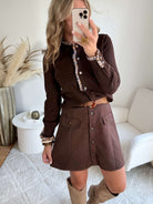 Gilet marron - Arlo
