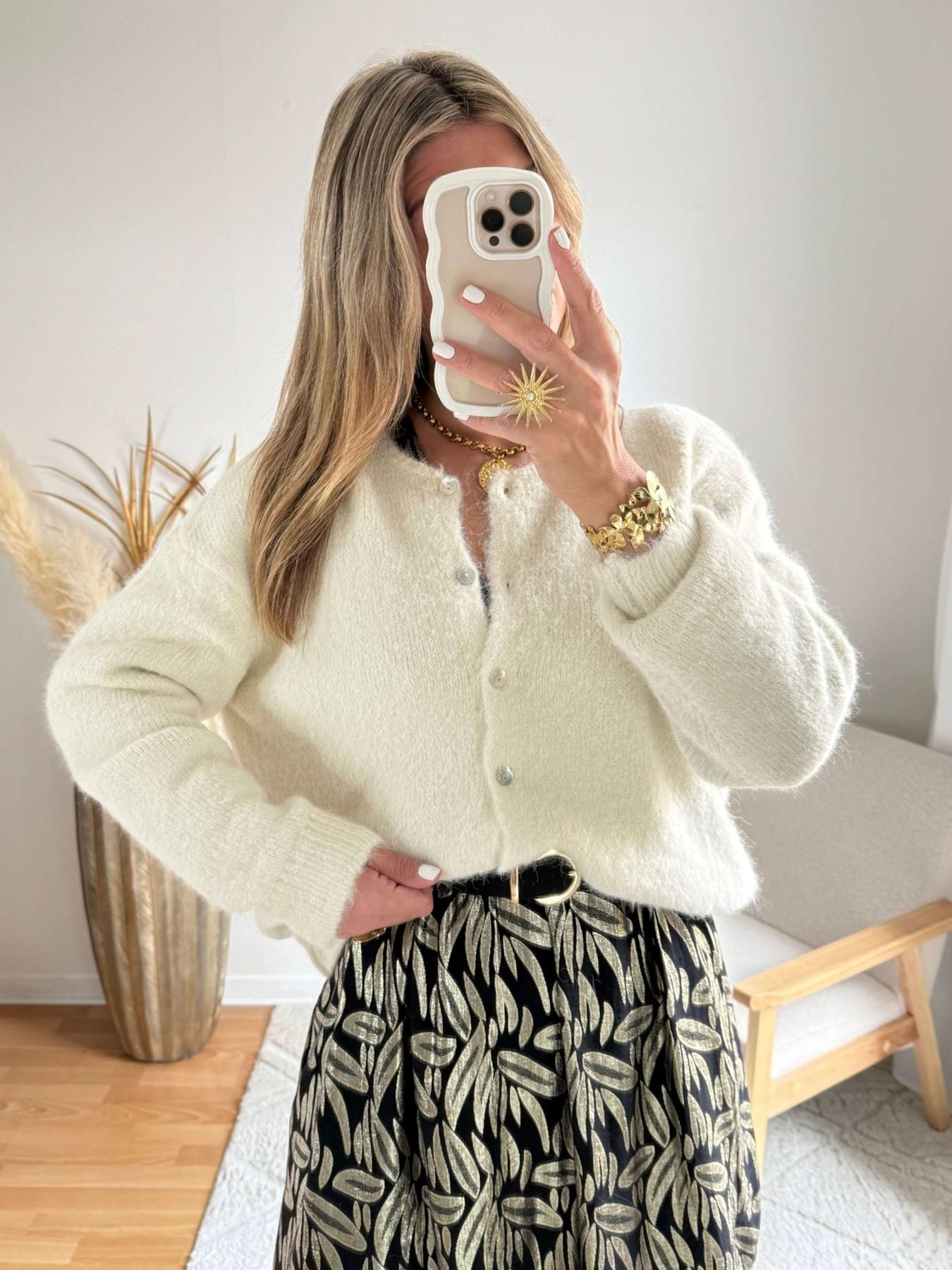 Gilet écru - Vendôme