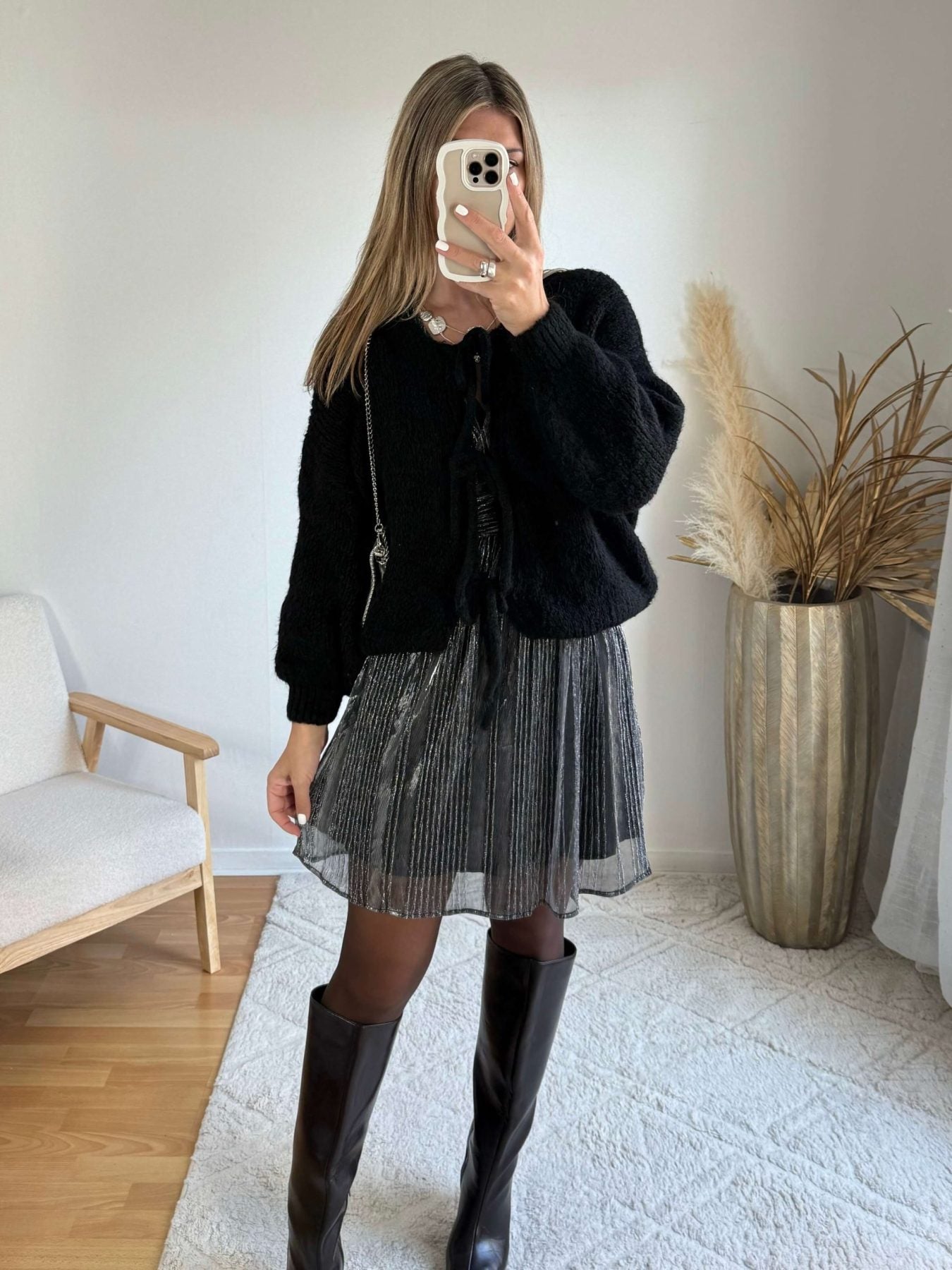 Robe argentée - Kylie