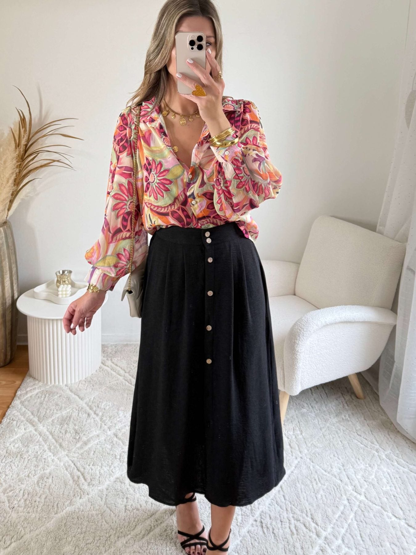 Chemise fleurie - Gaby