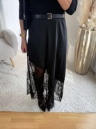 Jupe longue dentelle - Alison