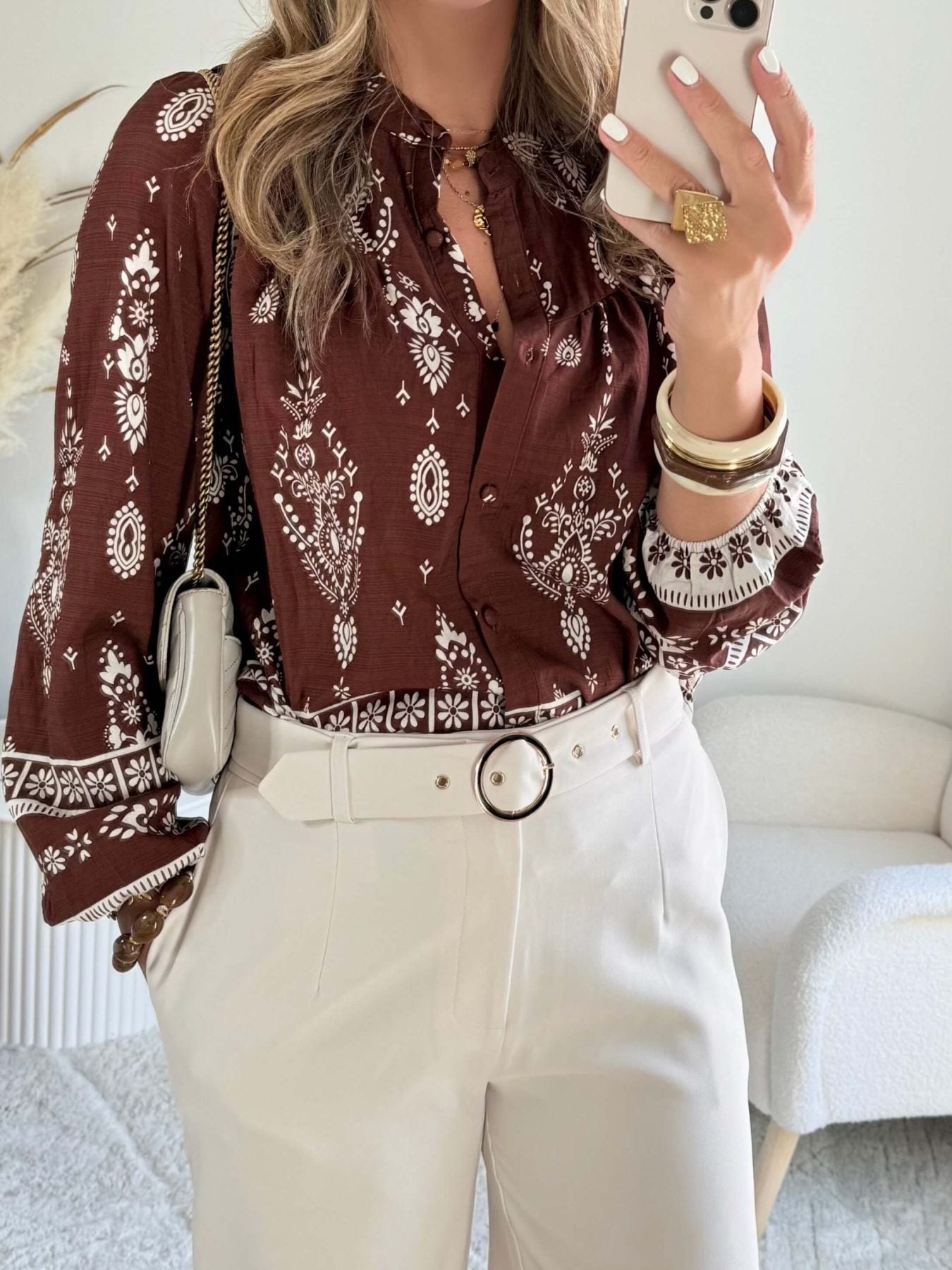 Pantalon beige - Malone