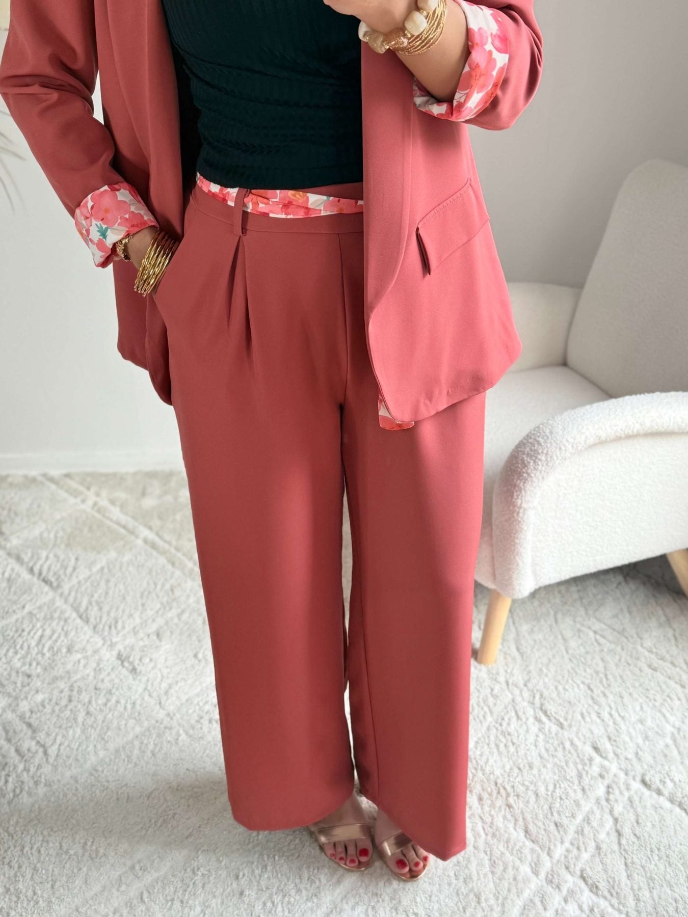 Pantalon terracotta - Dita