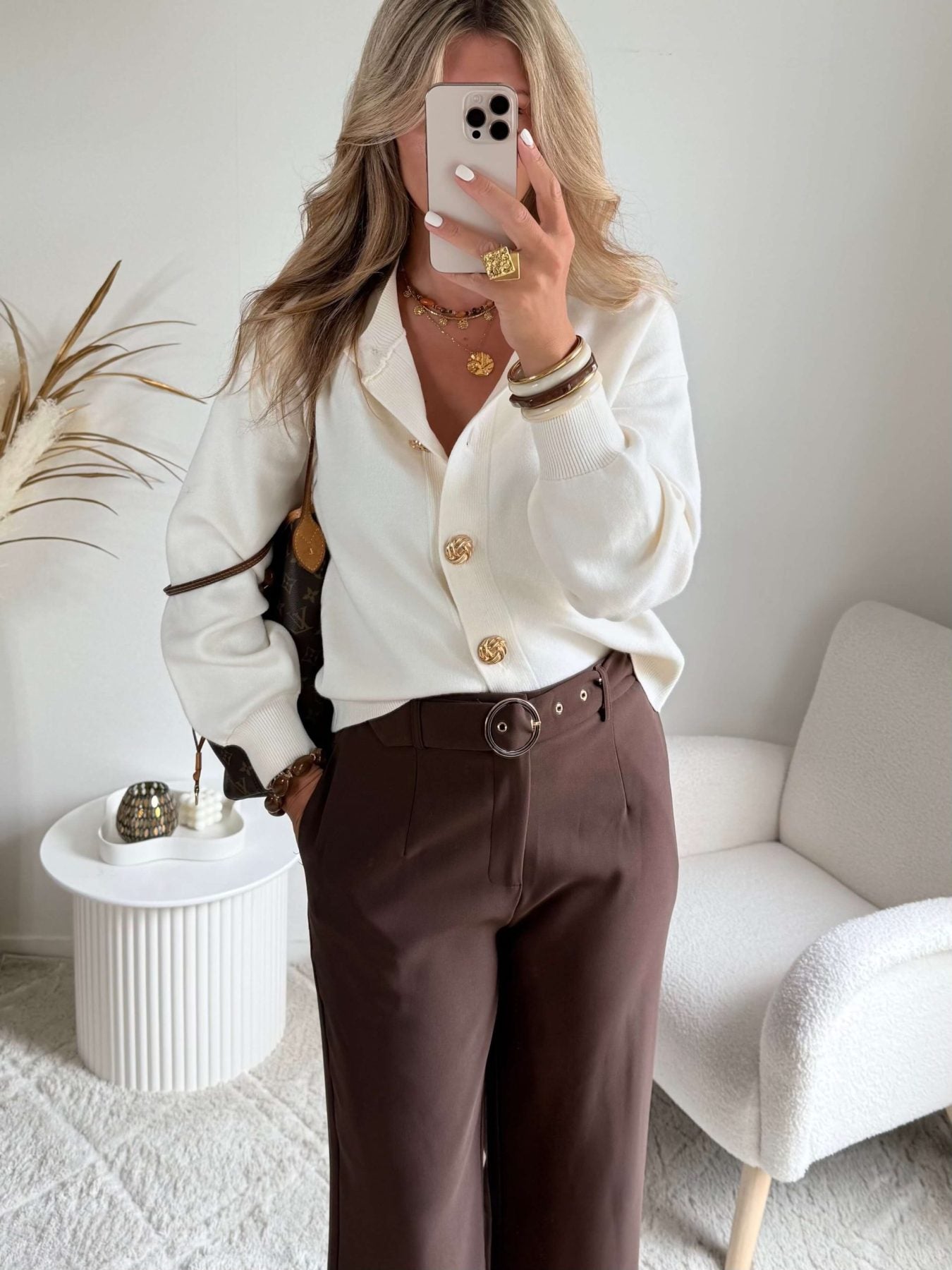 Pantalon marron - Malone