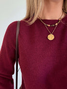 Pull fin bordeaux- Edme