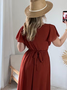 Robe terracotta - Chloé