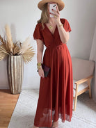 Robe terracotta - Chloé