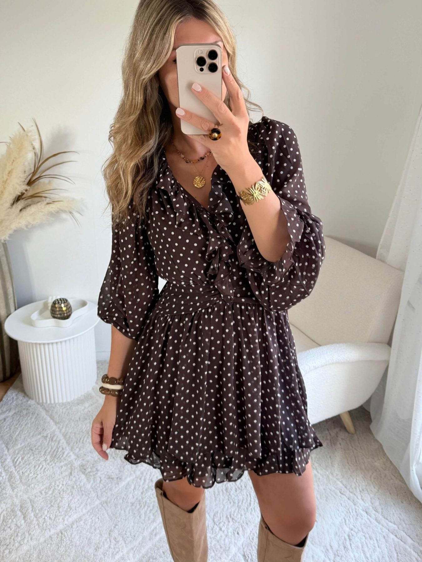 Robe bohème à volants - Louna