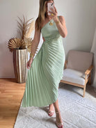 Robe vert d'eau - Selena