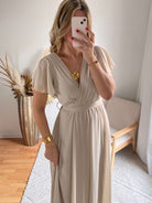 Robe beige - Chloé