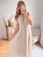 Robe beige - Chloé
