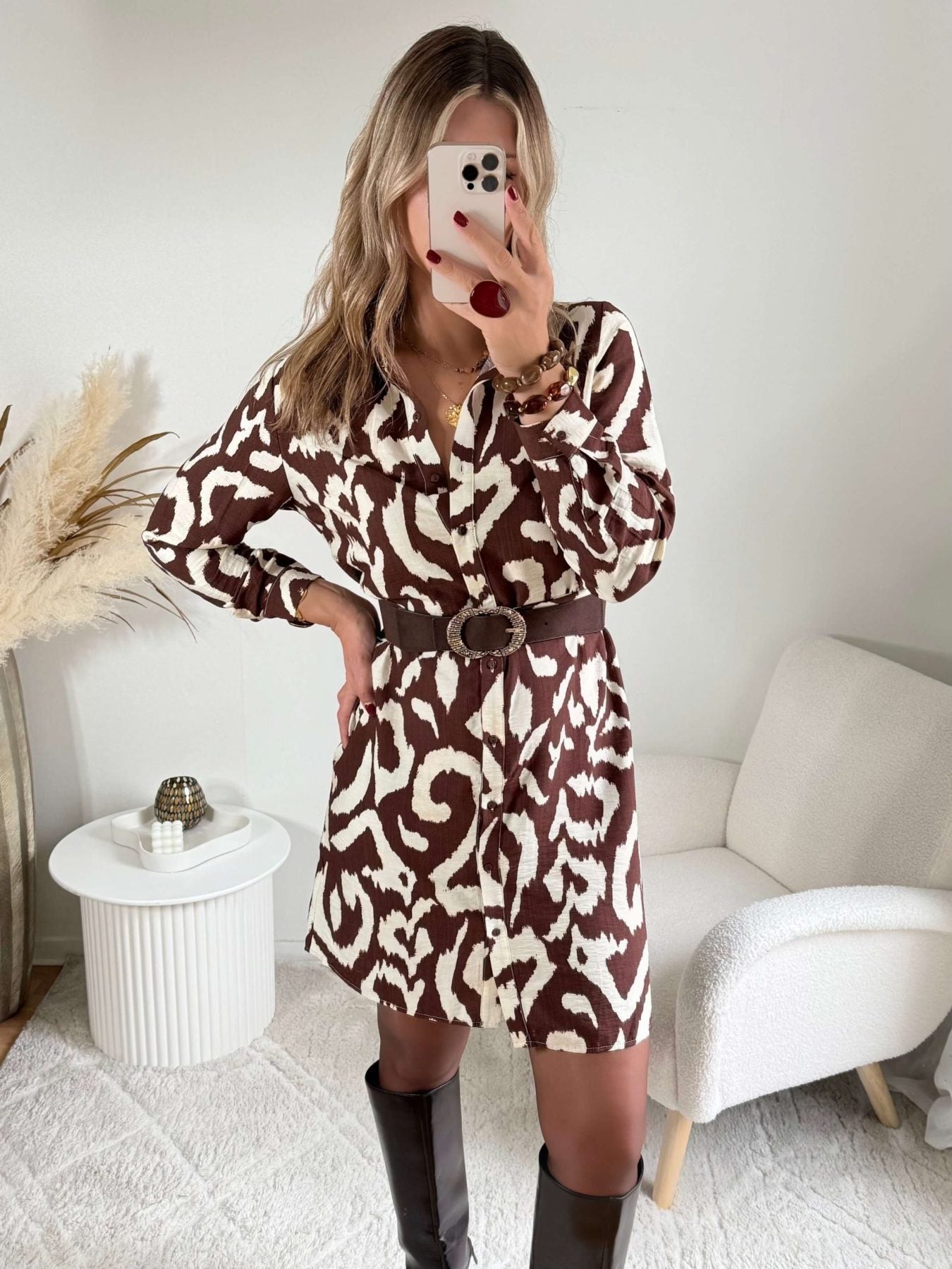 Robe chemise courte - Lennie