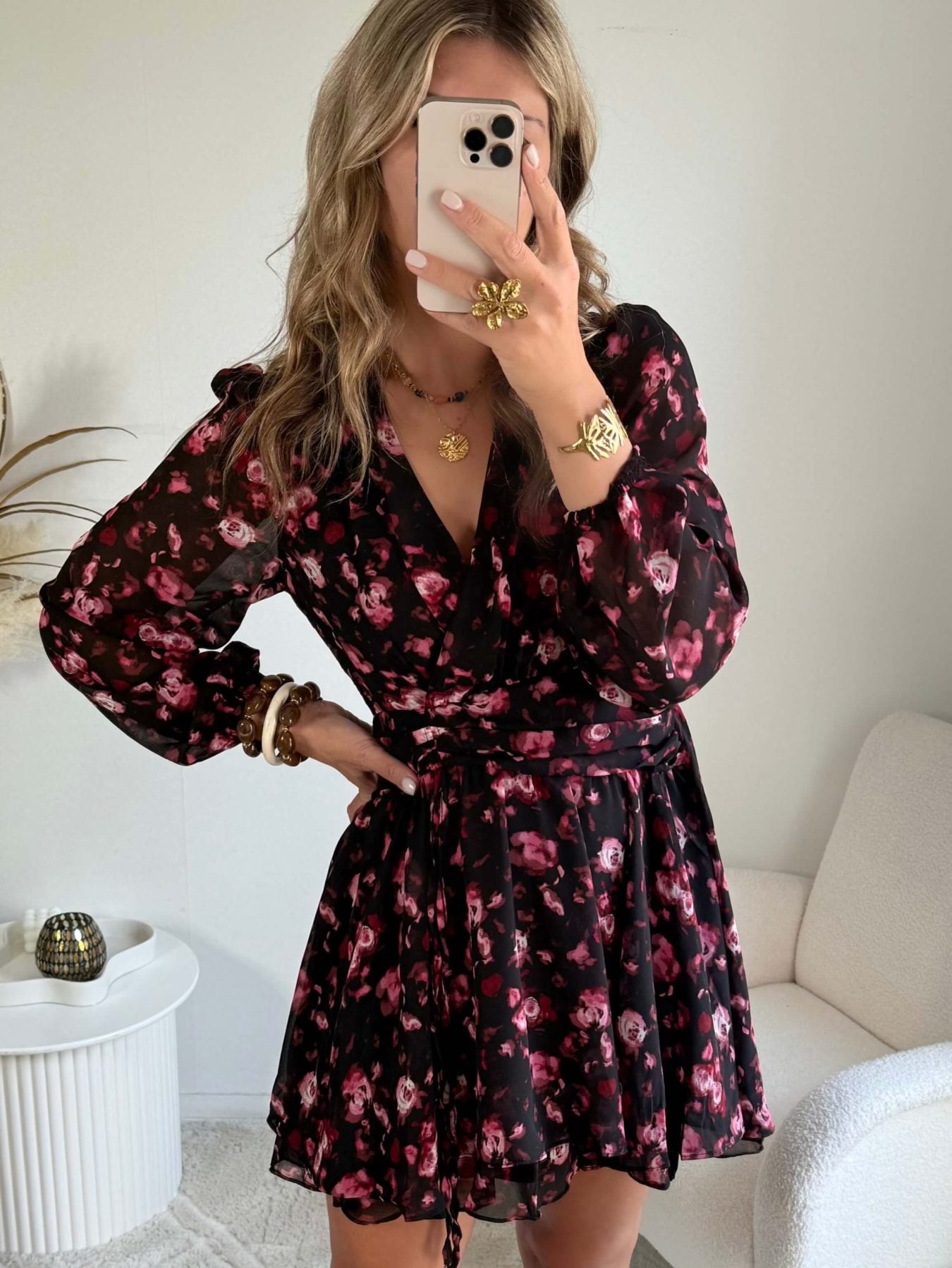 Robe courte fleurie - Beth