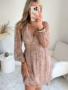 Robe courte - Céleste