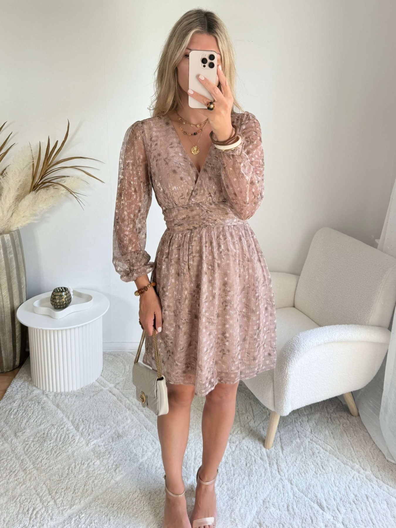 Robe courte - Céleste