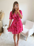 Robe courte - Rosy