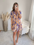 Robe fleurie bohème Zélie – robe femme Easy Dressing