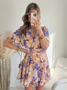 Robe fleurie bohème Zélie – robe femme Easy Dressing