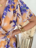 Robe fleurie bohème Zélie – robe femme Easy Dressing