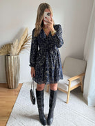 Robe courte marine - Romy