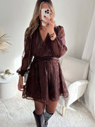 Robe marron - Blake