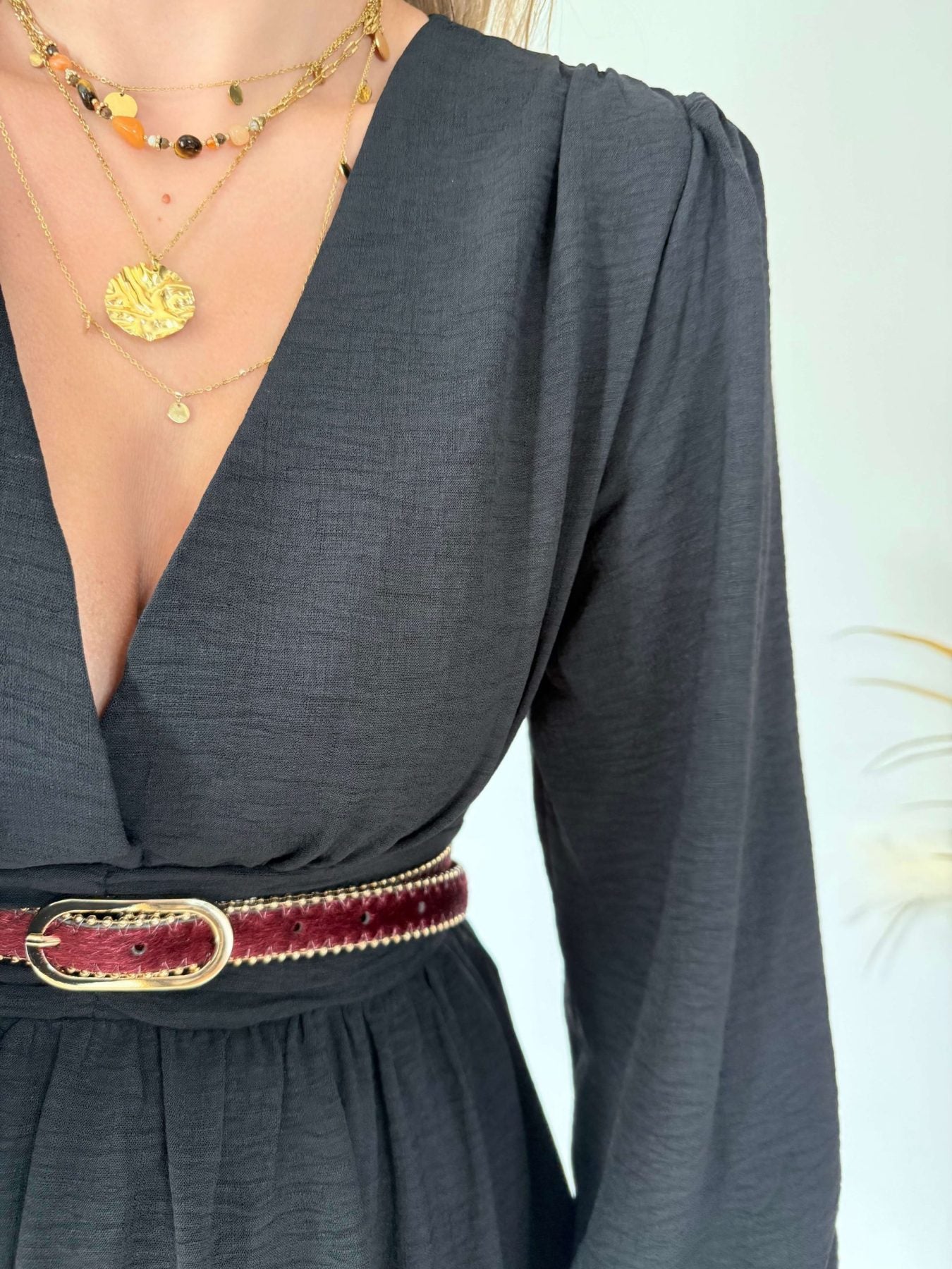 Robe courte noire - Lucie