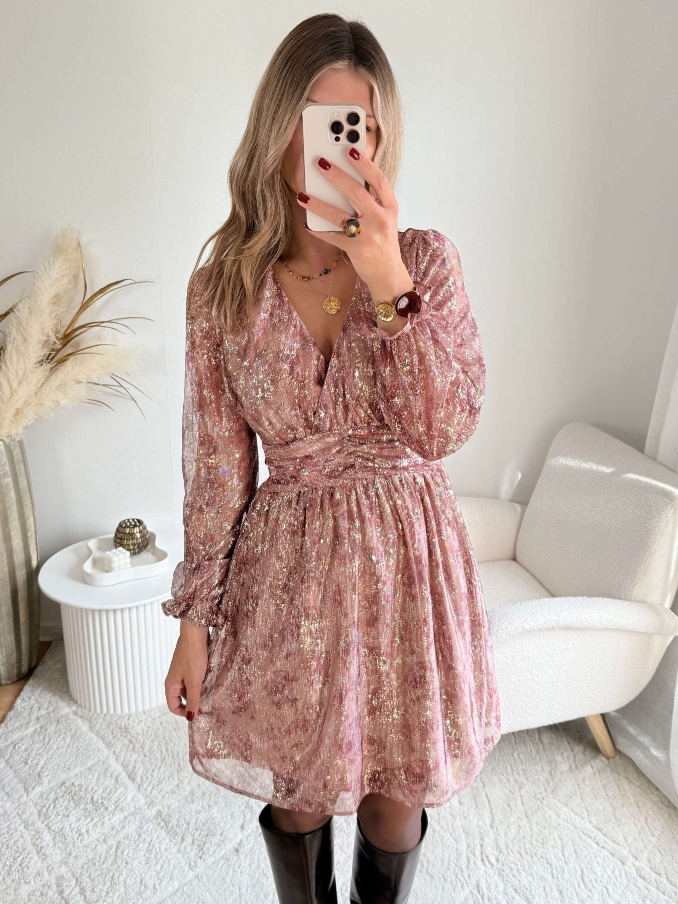 Robe courte irisée - Ruby