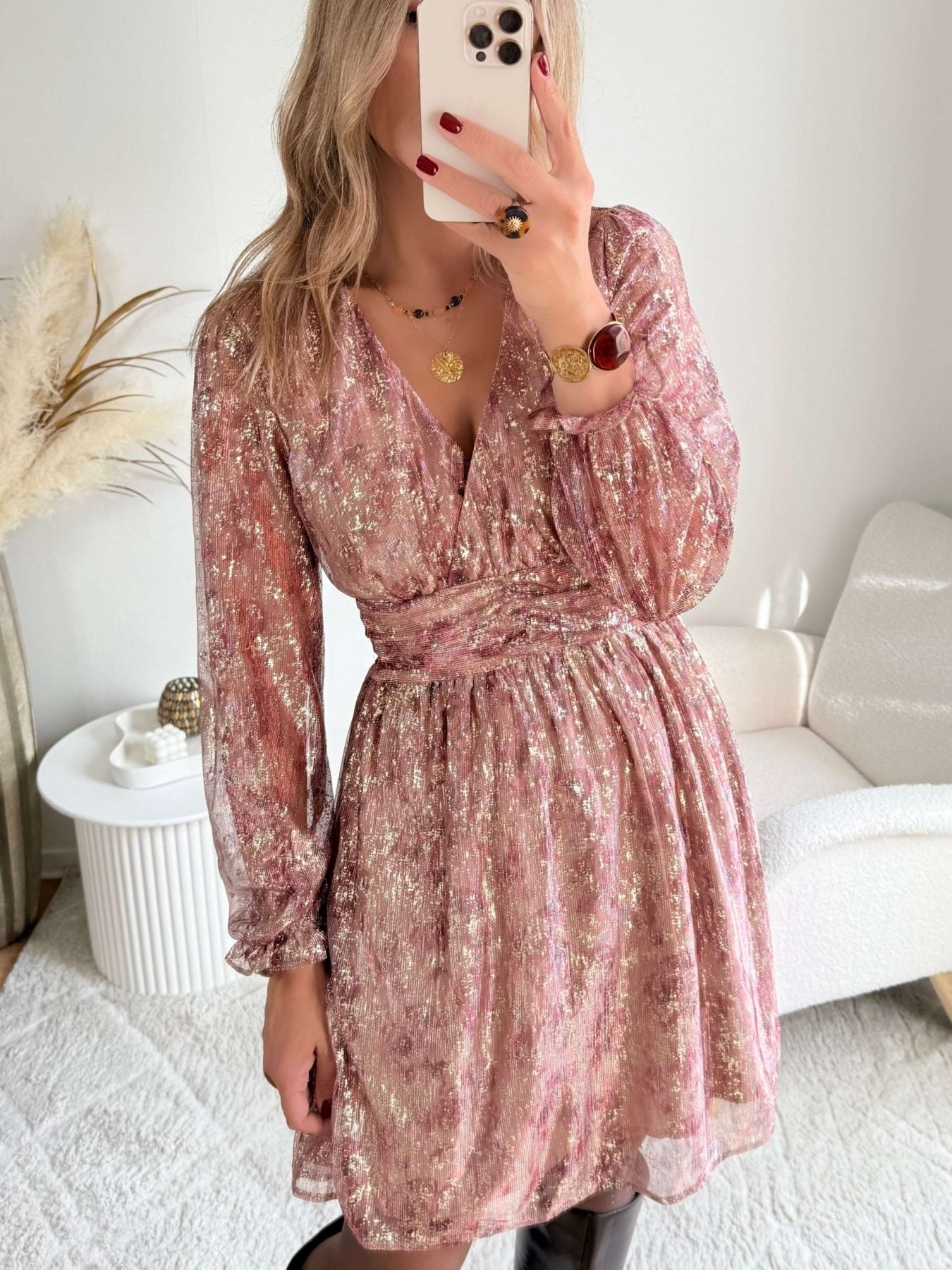 Robe courte irisée - Ruby