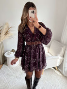 Robe prune - Cassie