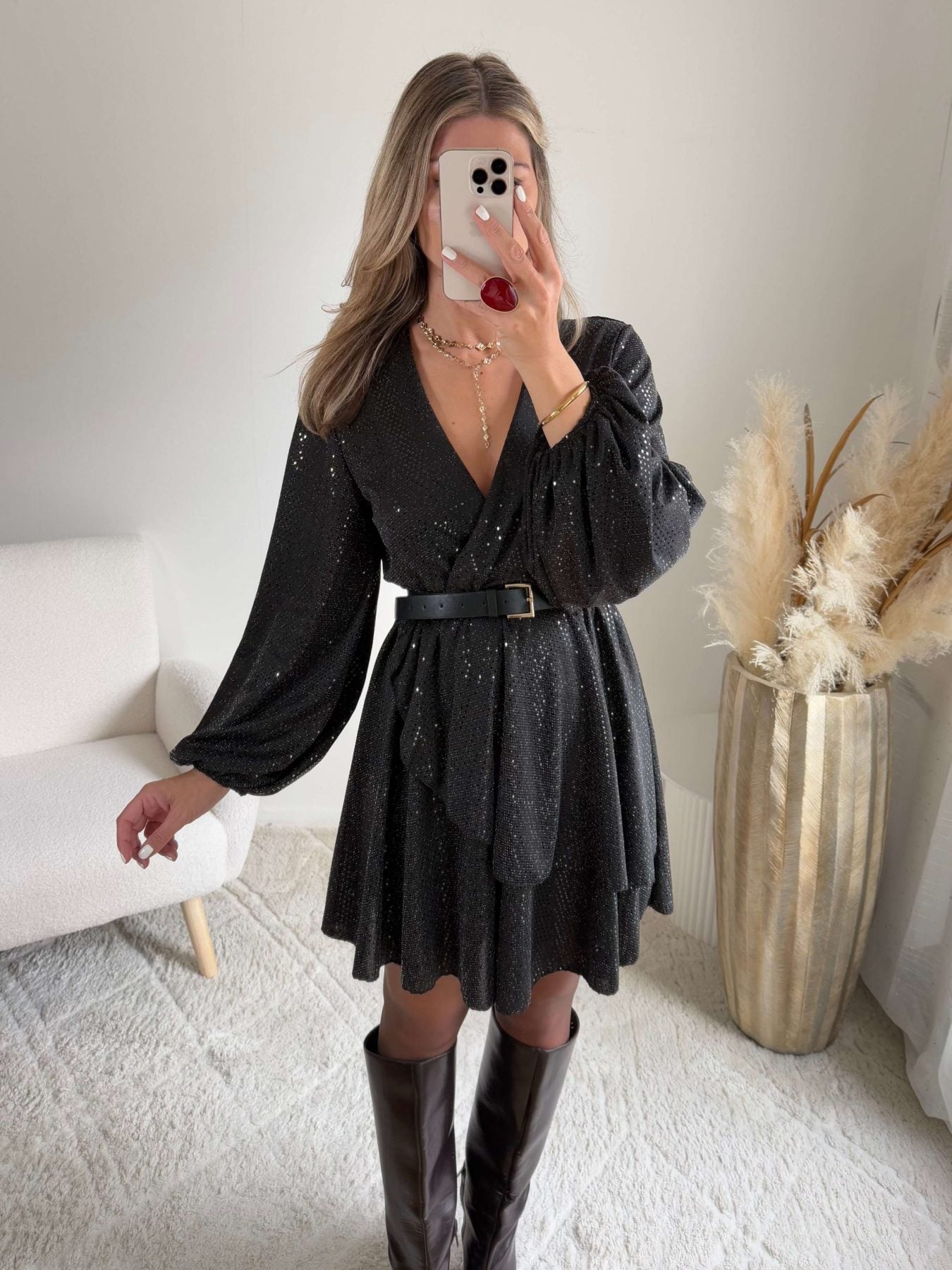 Robe à sequins - Cassie