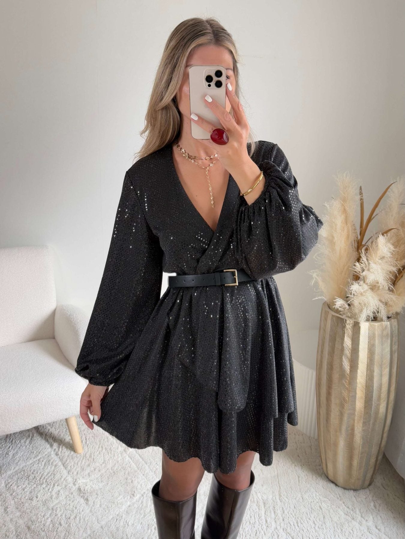 Robe à sequins - Cassie