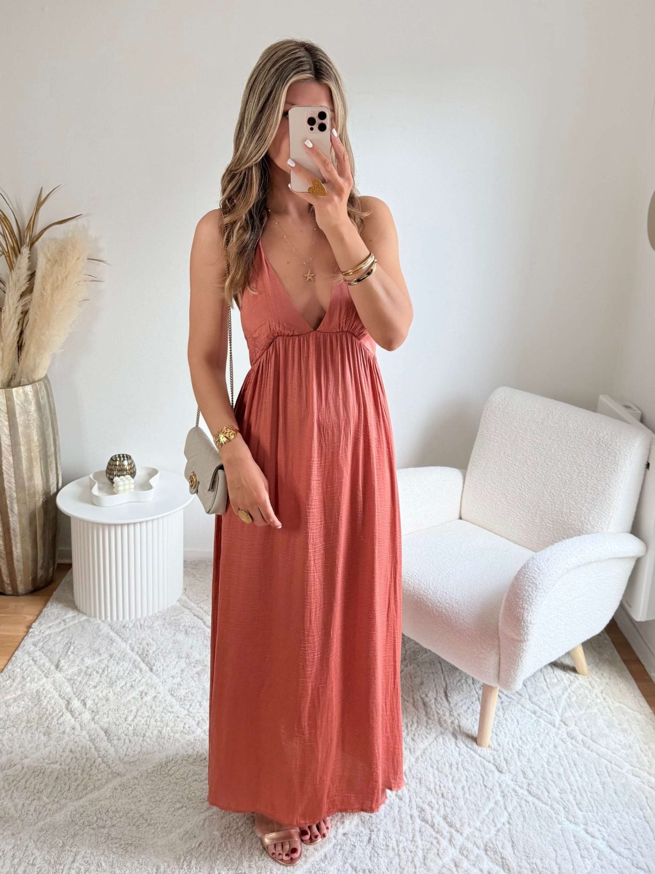 Robe dos nu - Rebecca