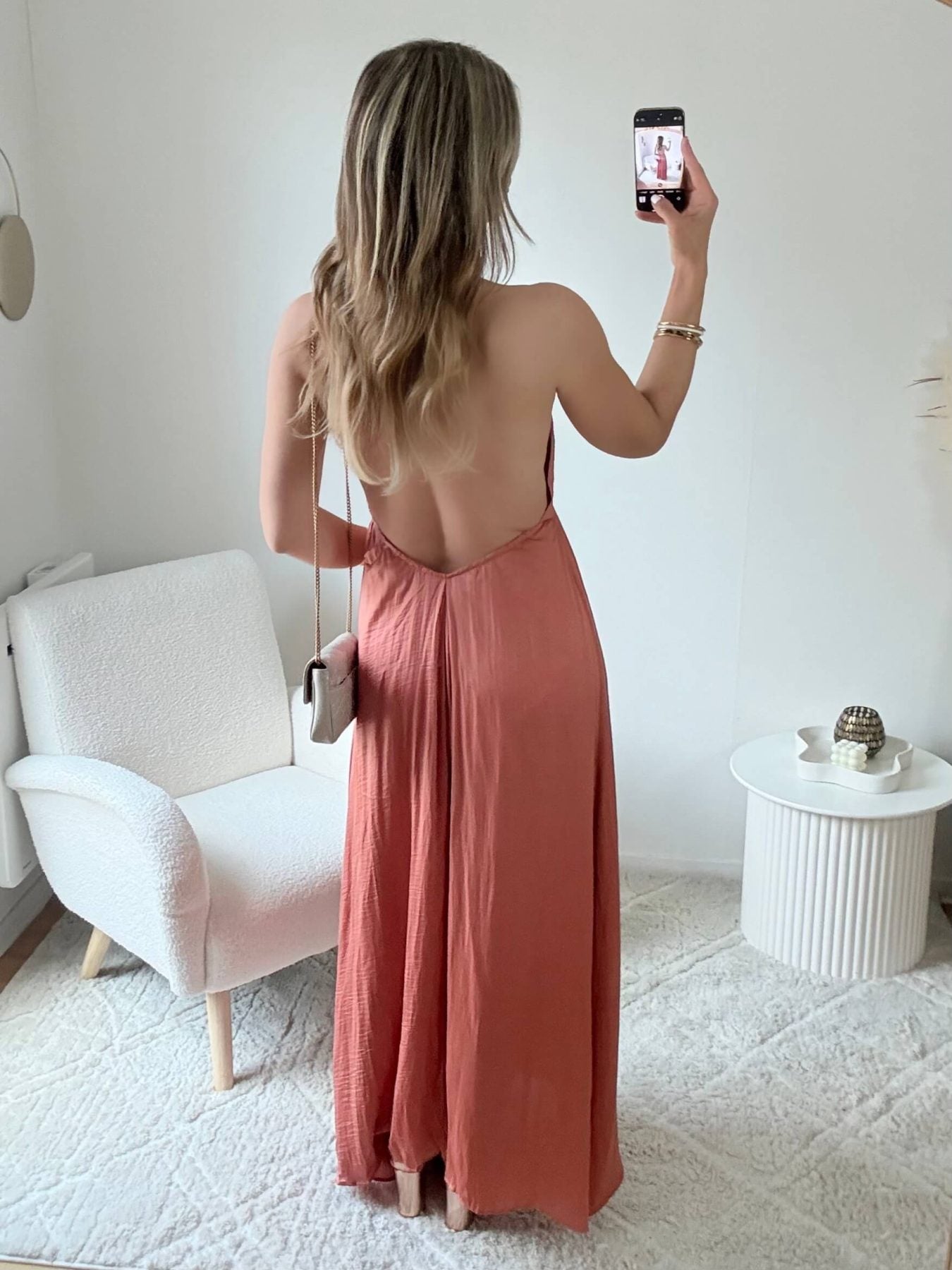 Robe dos nu - Rebecca